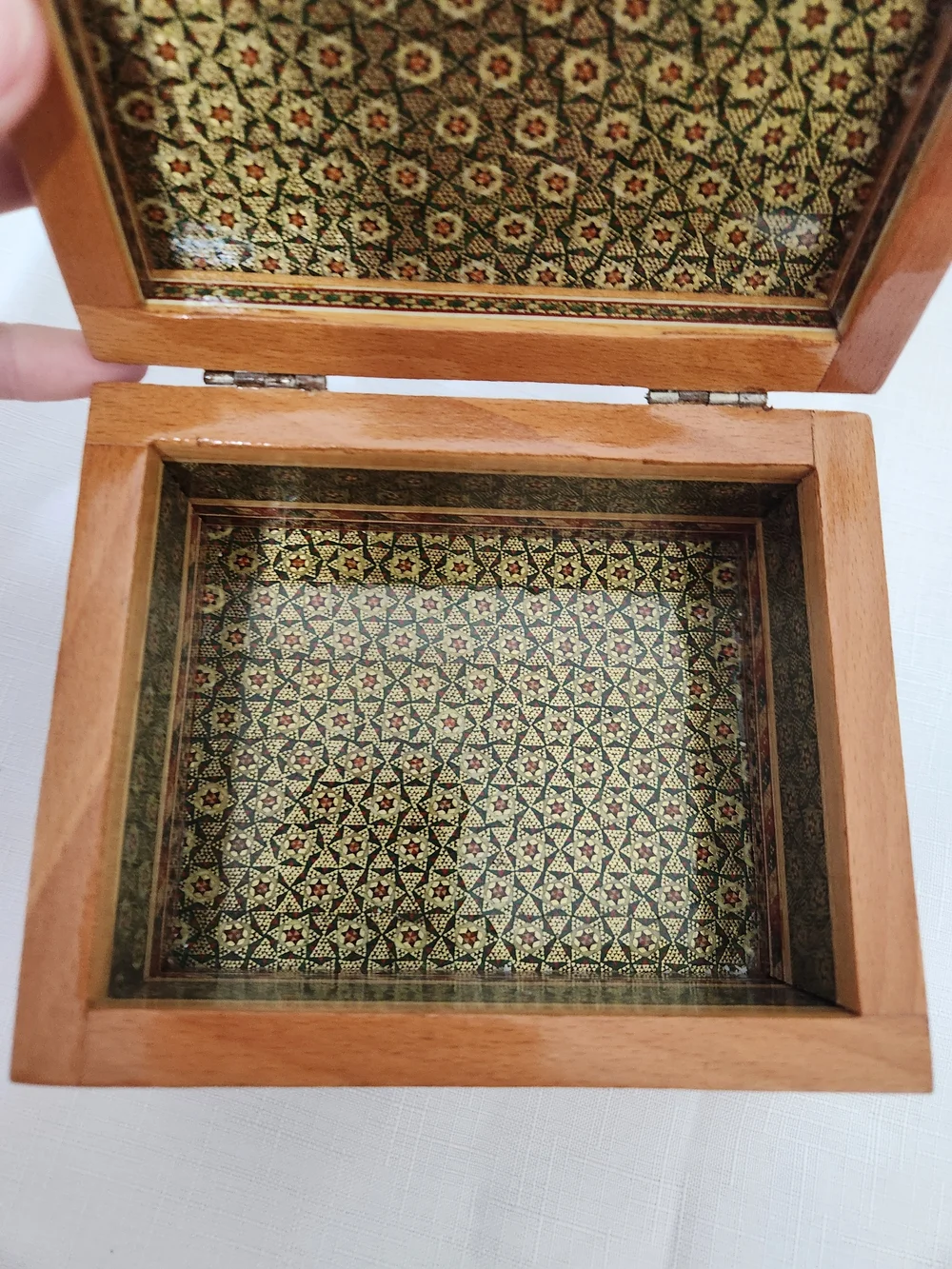 Handcrafted Persian Trinket or Jewelry Box